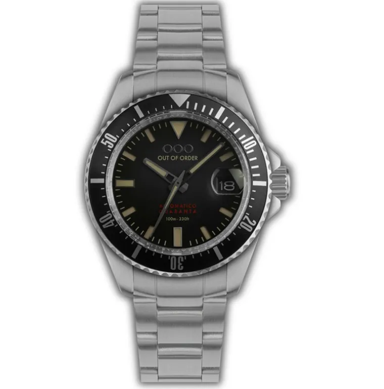 AUTOMATICO QUARANTA BLACK - ULTRA BRUSHED