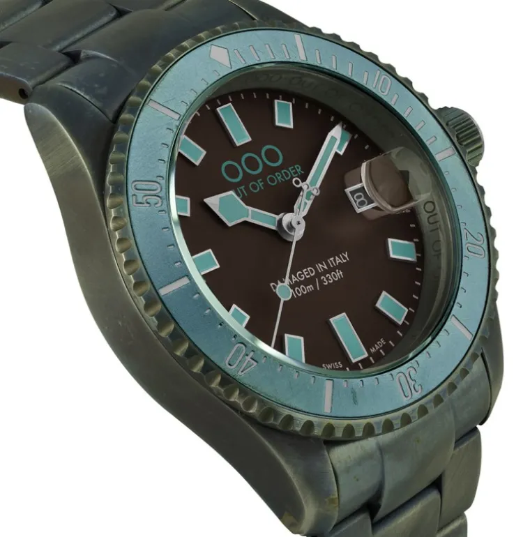 CASANOVA TURQUOISE AND BROWN - ULTRA DISTRESSED