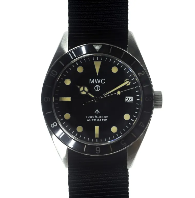 Classic 1960s Pattern Automatic Dual Time Zone Divers