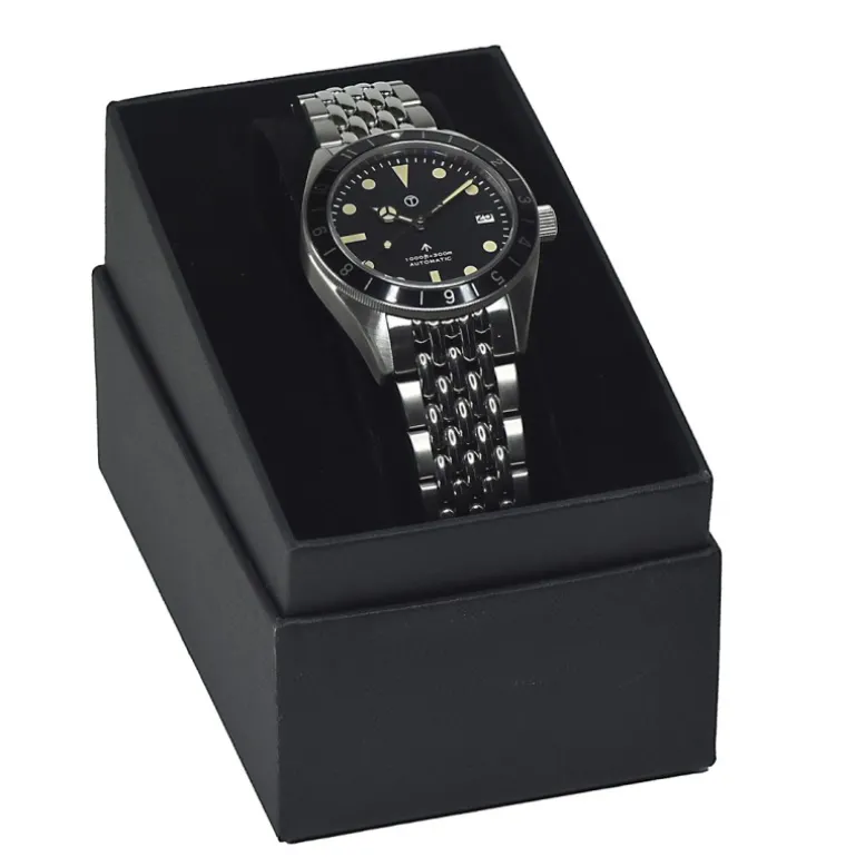 classic_s_pattern_sterile_3-2.webp Classic 1960s Pattern Sterile Automatic Bracelet Dual Time Zone Divers