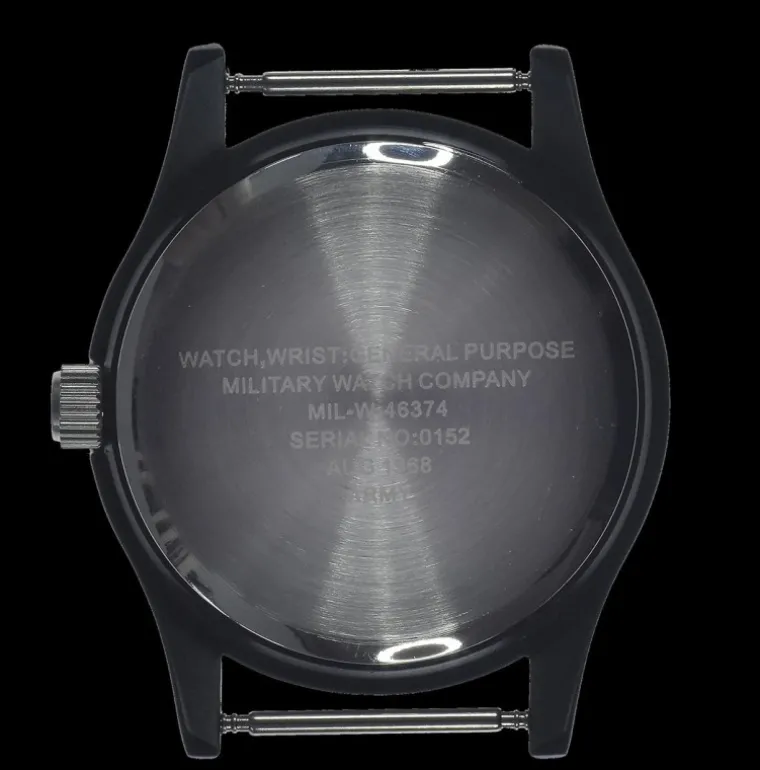 classic_ss_pattern_matt_b_1.webp Classic 1960s/70s Pattern Matt Black Vietnam Watch (Unbranded Dial)
