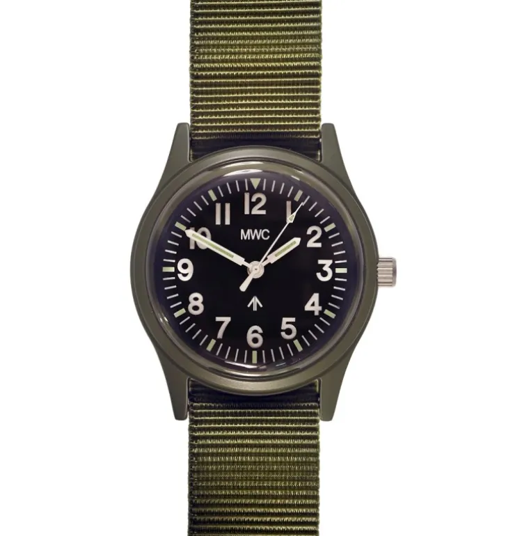 Classic 1960s/70s Pattern Olive Drab European Watch