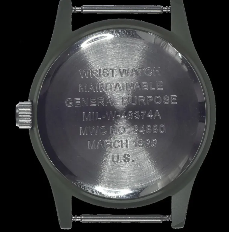 Classic 1960s/70s Pattern Olive Vietnam Watch
