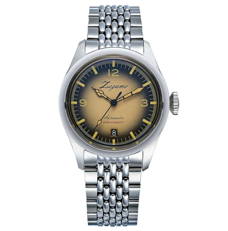 Eyes Orange Stainless Steel watch 38mm