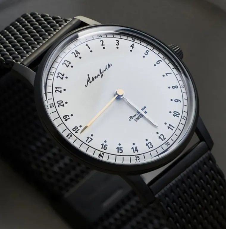 First Season Matte Black White with Black NATO