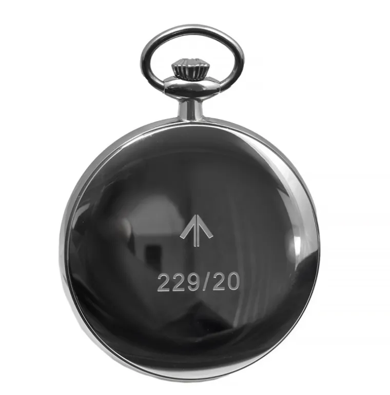 General Service Military Pocket Watch (Hybrid Movement with Black Dial)