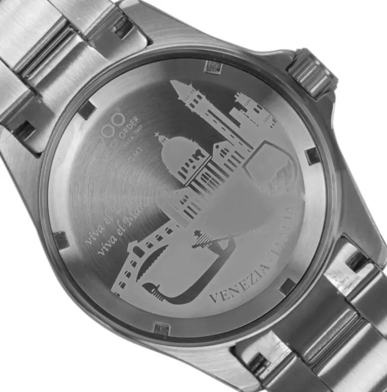 GMT VENEZIA - ULTRA BRUSHED SWISS MADE