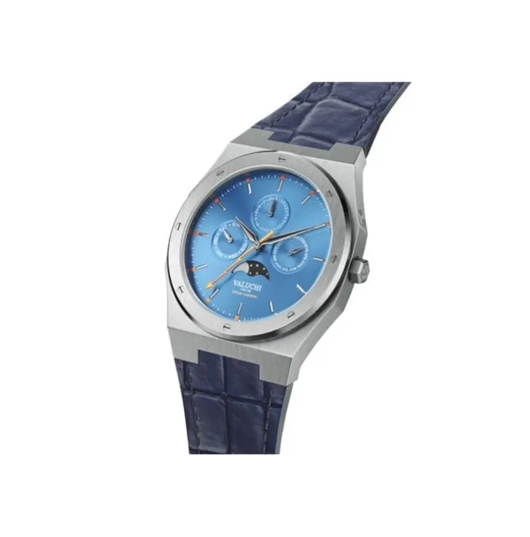 lunar_calendar__silver_bl_2.webp Lunar Calendar - Silver Blue Leather