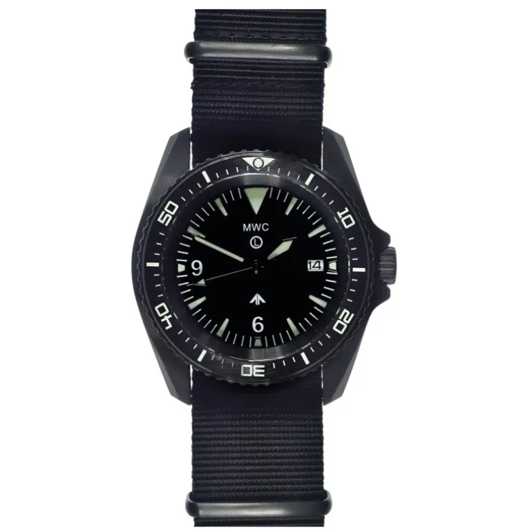 Military Diver Watch in PVD Steel Case (Automatic)