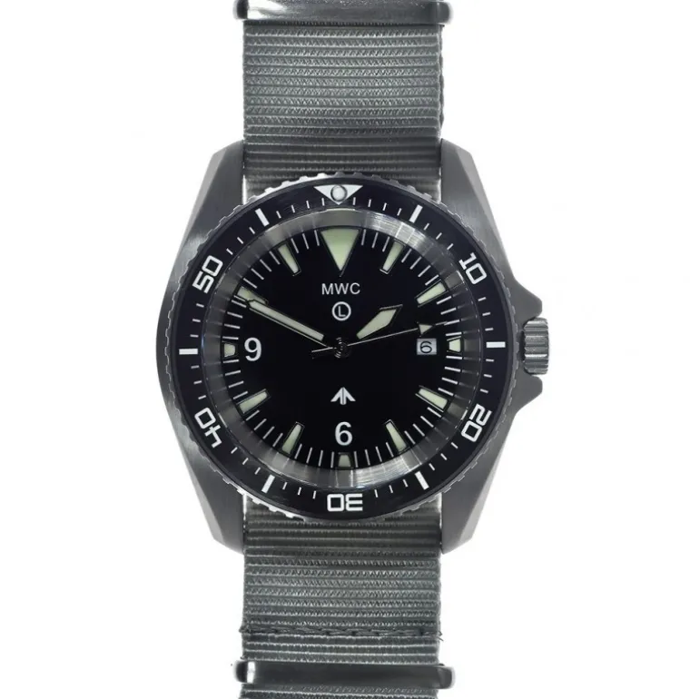 Military Divers Watch (Swiss Quartz) Sapphire Crystal and Ceramic Bezel
