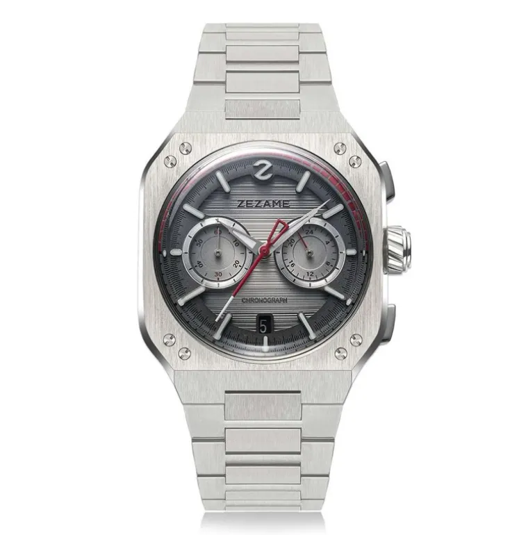 Night Hawk Chronograph Gray Dial with Steel Grey Case 40.5mm