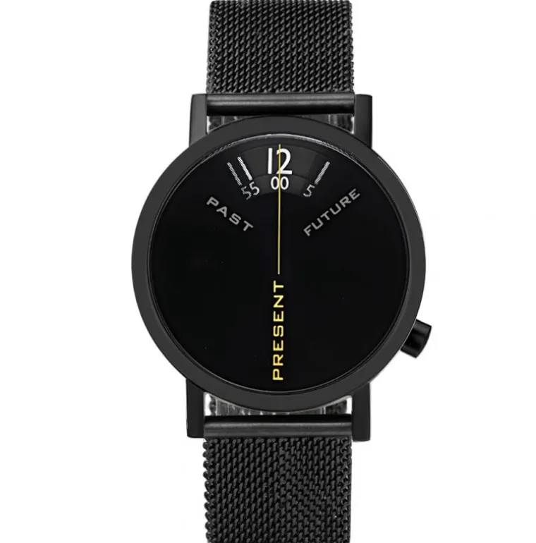 Past, Present & Future Black Mesh