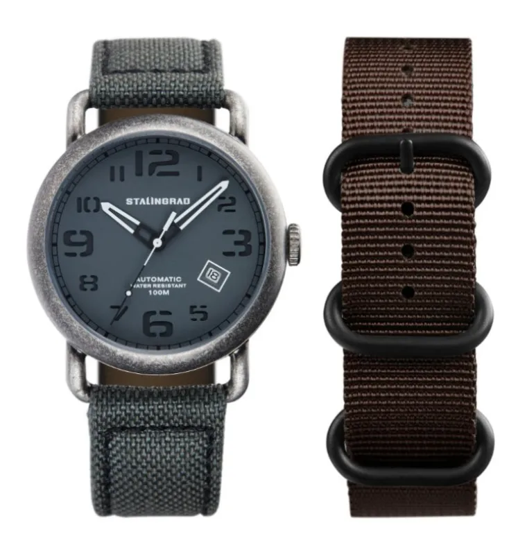 rodim_grey_sandwich_dial__2.webp Rodim Grey Sandwich Dial Grey Cordura Strap