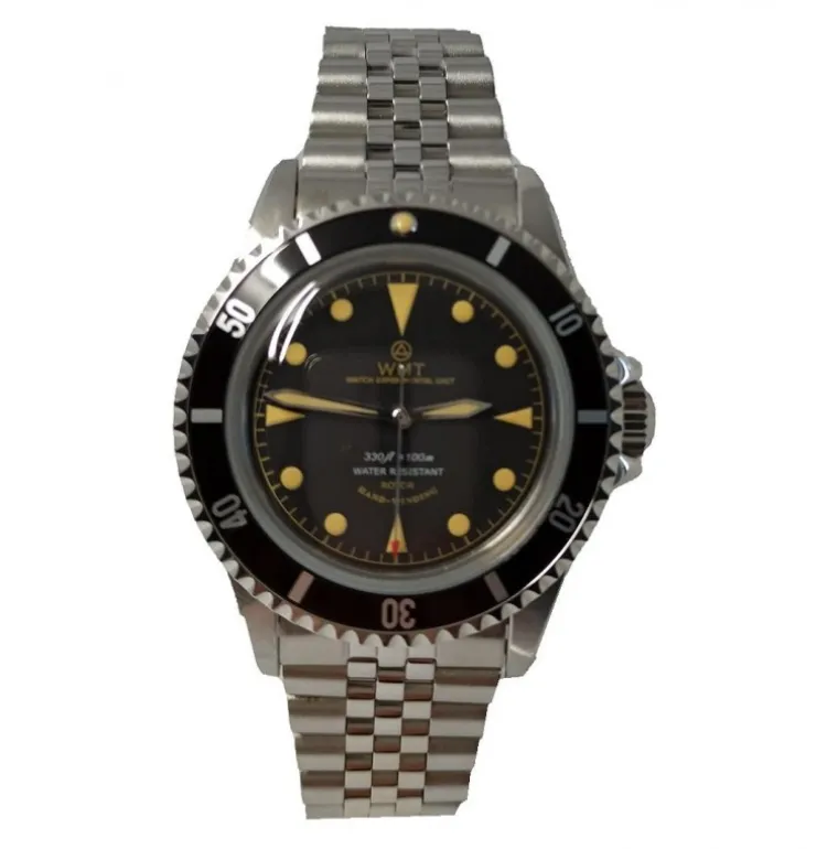 Royal Marine Black Bracelet Jubilee
