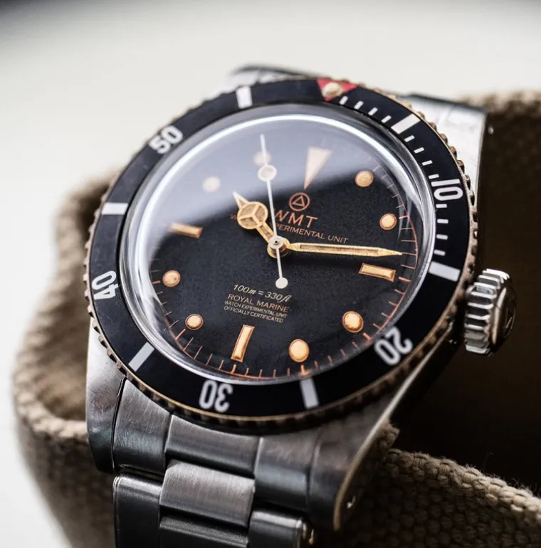 Sea Diver – All Aged With Brass Bezel / Black Dial LIMITED EDITION