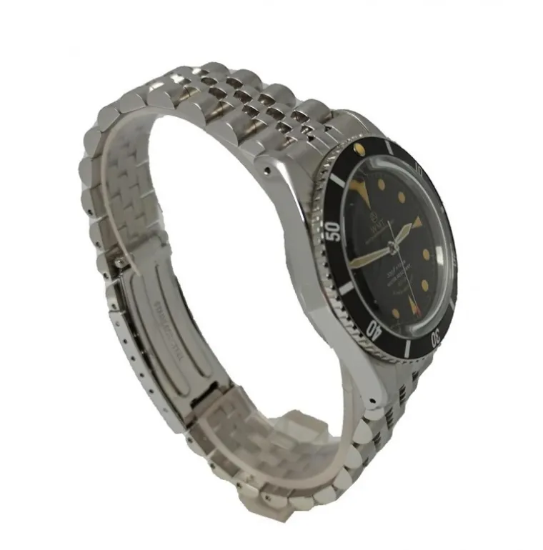 Sea Diver Black Bracelet Jubilee
