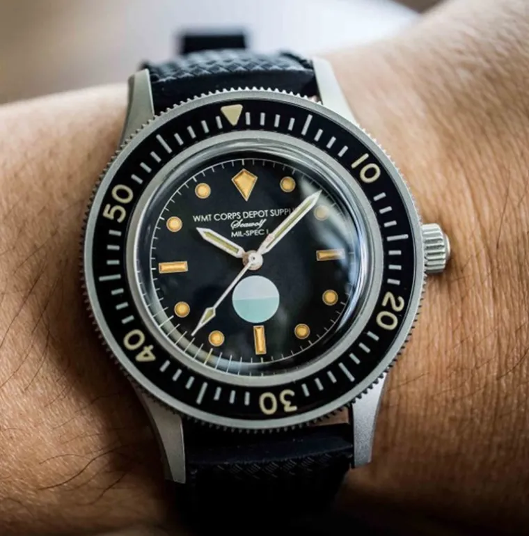 Seawolf – Milspec I / Aged Edition / Rubber Strap + Nato Strap Set