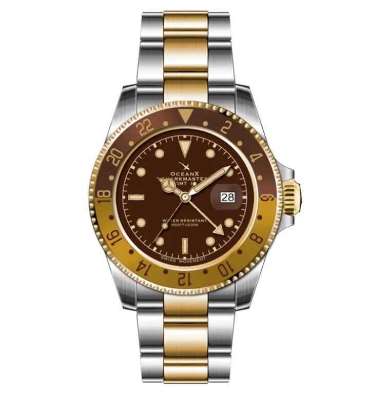 SHARKMASTER GMT GOLD