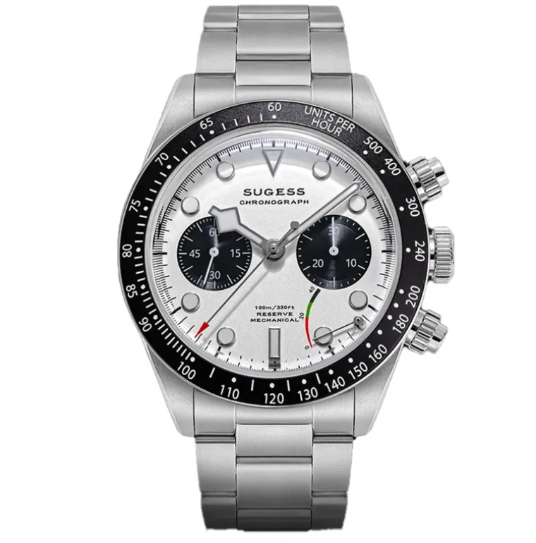 Sugess S457 BB Panda Manual Chronograph