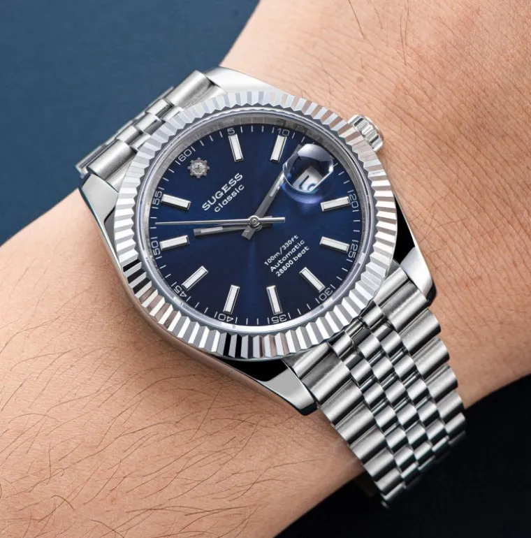 sugess_s_classic_dress_wa_5.webp SUGESS S448 Classic Dress Watch Blue