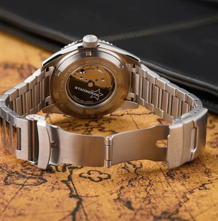 volga_defender_blue_dial__3.webp Volga Defender Blue Dial 316L BRACELET