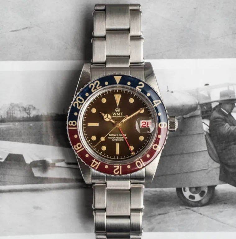 Panton MKII – Brown Dial Aged Edition