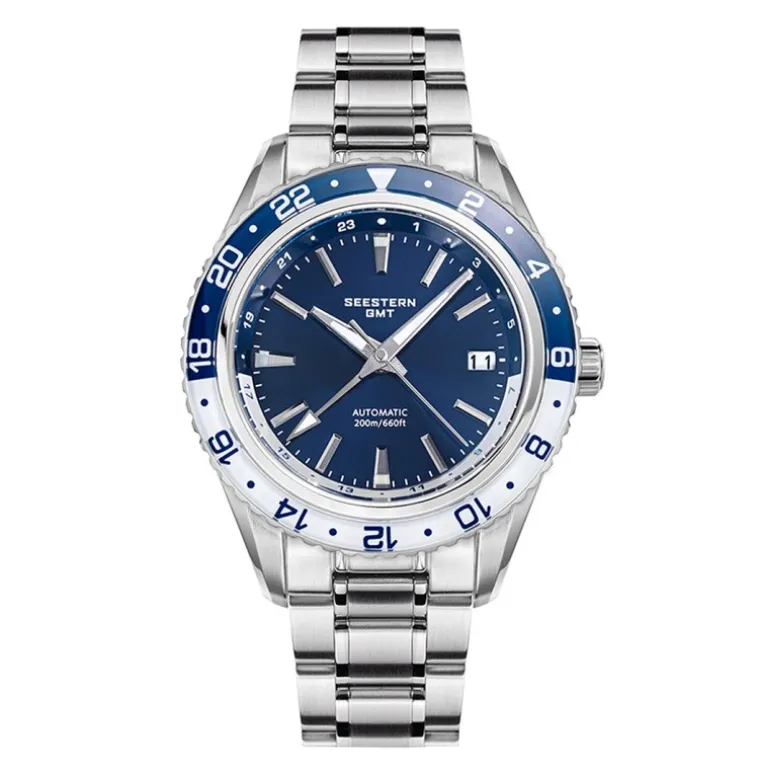 S456 Dark Blue Seestern GMT