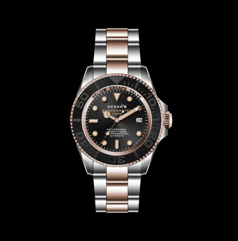 SHARKMASTER 1000 Rose Gold 3D Ceramic